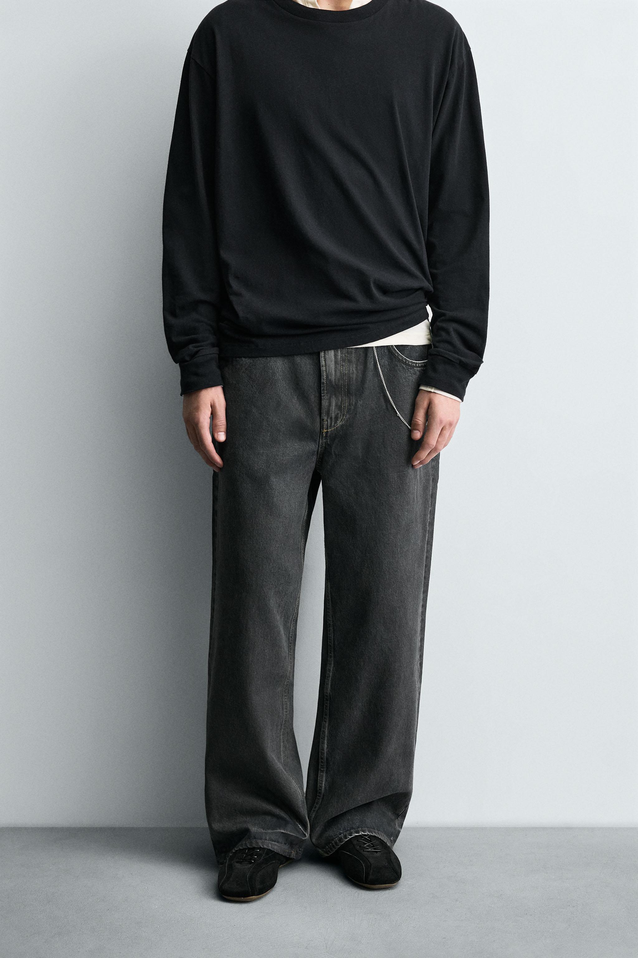 JEAN BAGGY FIT EFFET CIRÉ